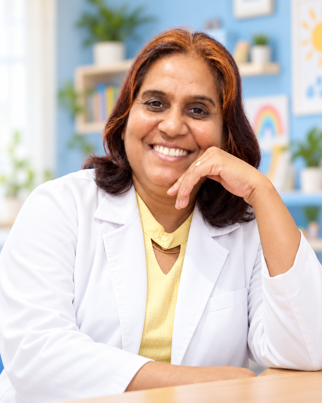 Portrait of Dr. Maheswari